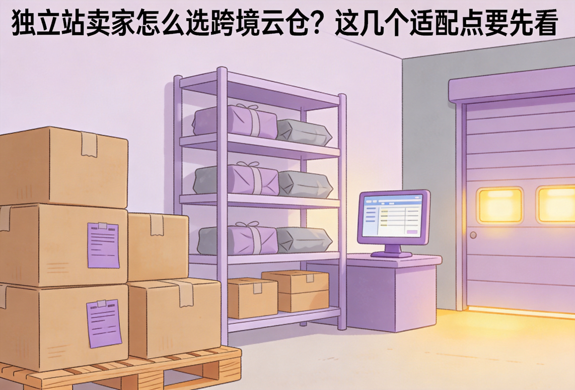 独立站卖家怎么选跨境云仓？这几个适配点要先看