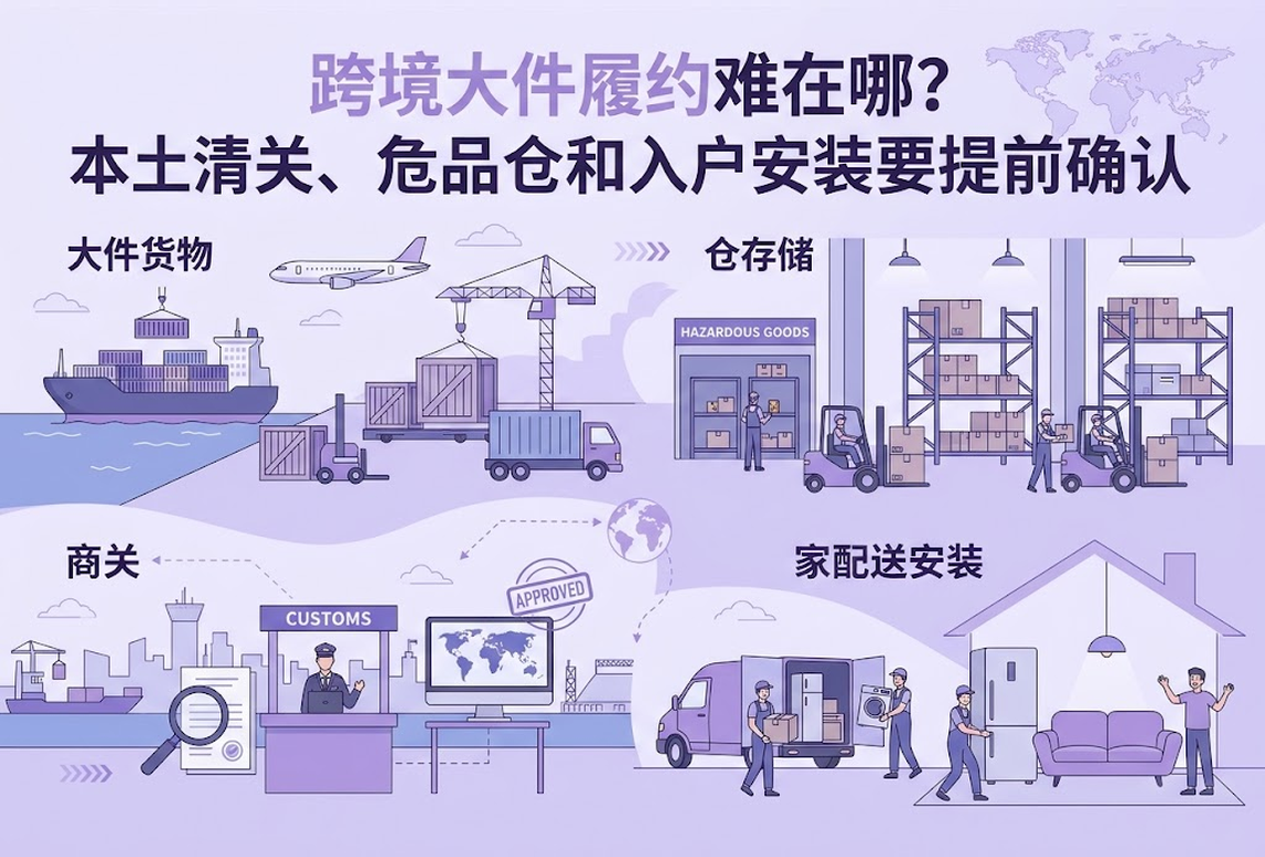 跨境大件履约难哪